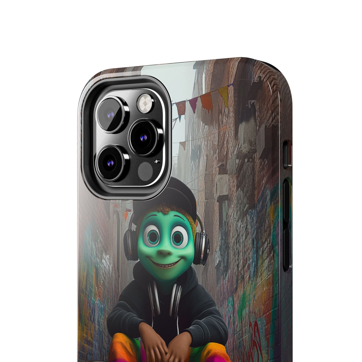 Funda Premium MINUX para iPhone y Samsung Galaxy - Alien Boy