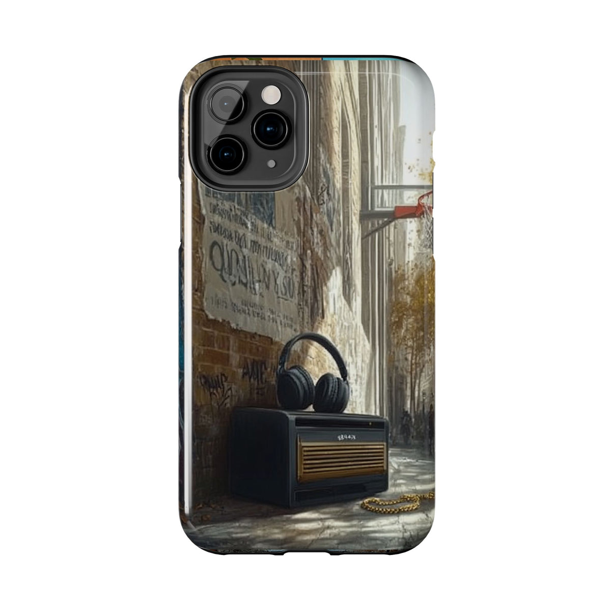 Funda Premium MINUX para iPhone y Samsung Galaxy - Street Radio 002