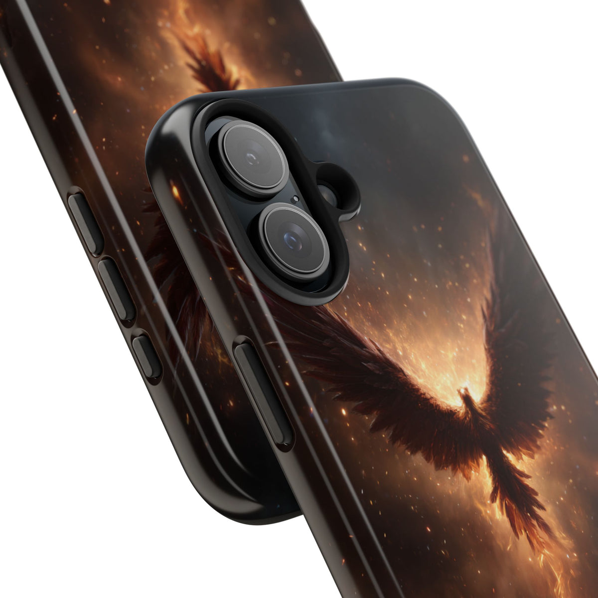 Funda Premium MINUX para iPhone y Samsung Galaxy - Phoenix Rise