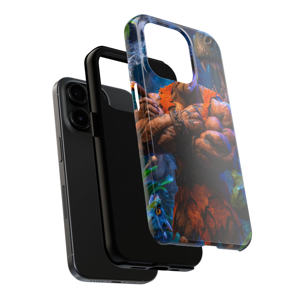 Funda Premium MINUX para iPhone y Samsung Galaxy - Caveman 001