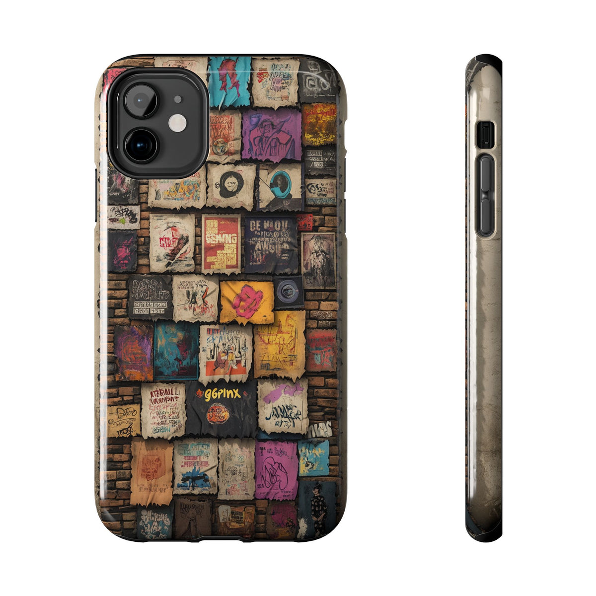 Funda Premium MINUX para iPhone y Samsung Galaxy - Paste Up Wall 001