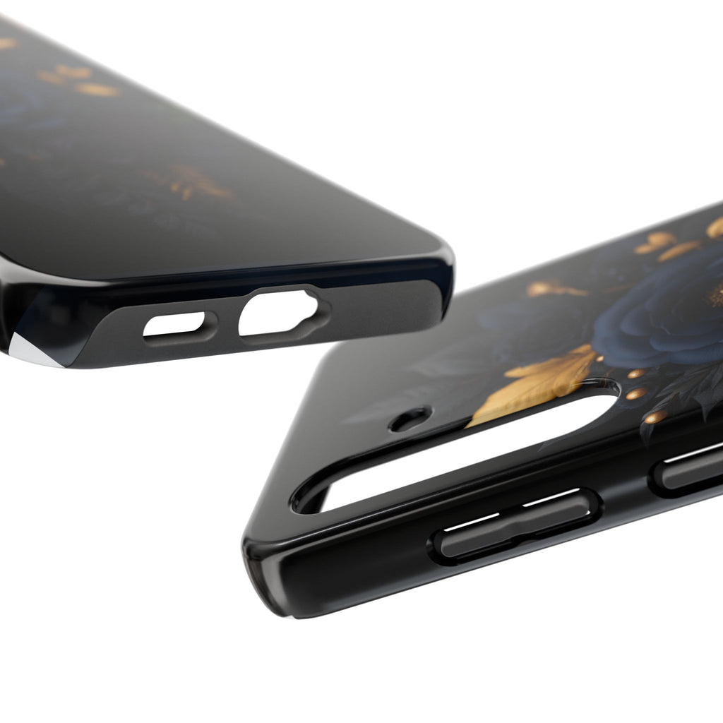 Funda Premium MINUX para iPhone y Samsung Galaxy - Blue Rose