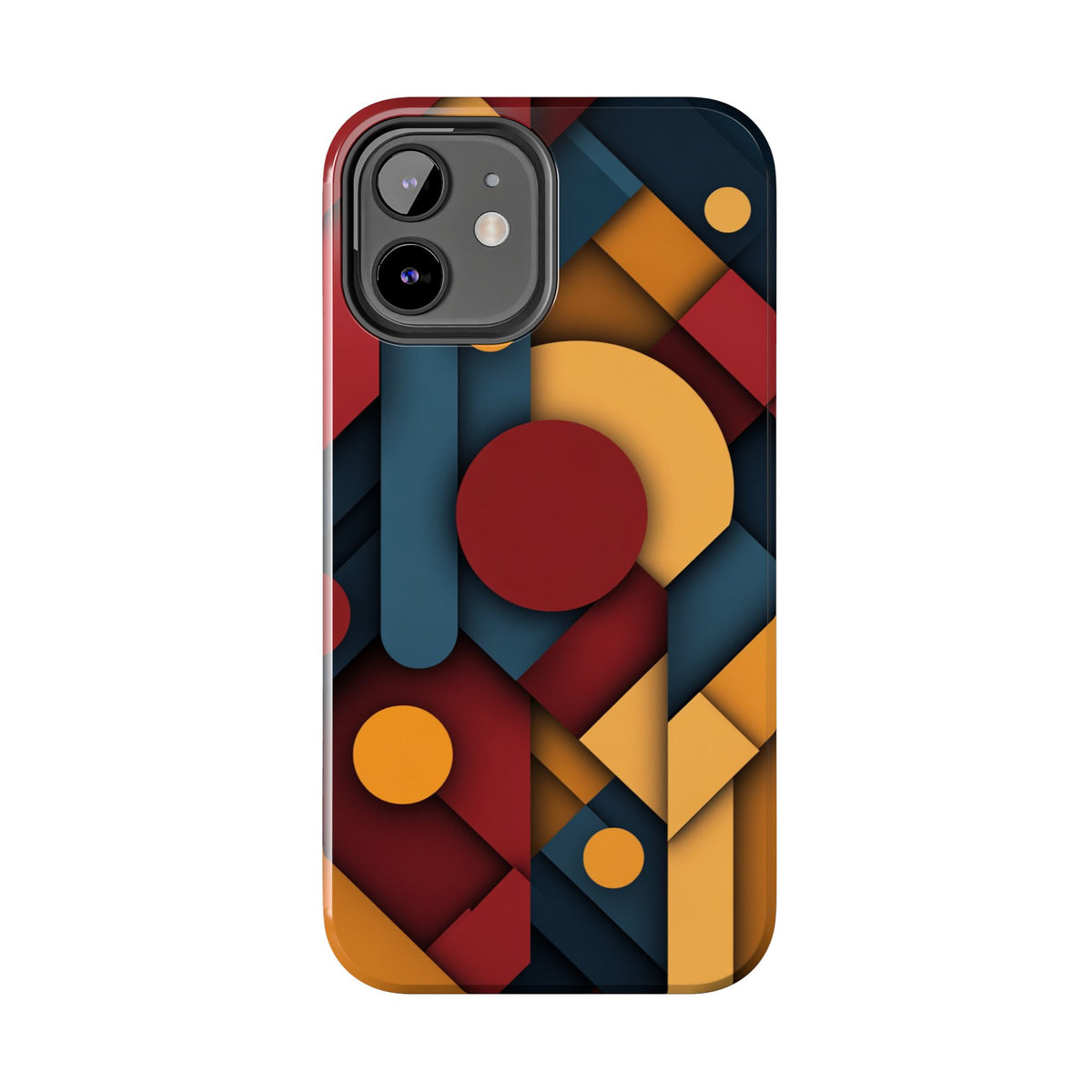 Fundas Premium MINUX para iPhone y Samsung Galaxy - Geometric Pulse