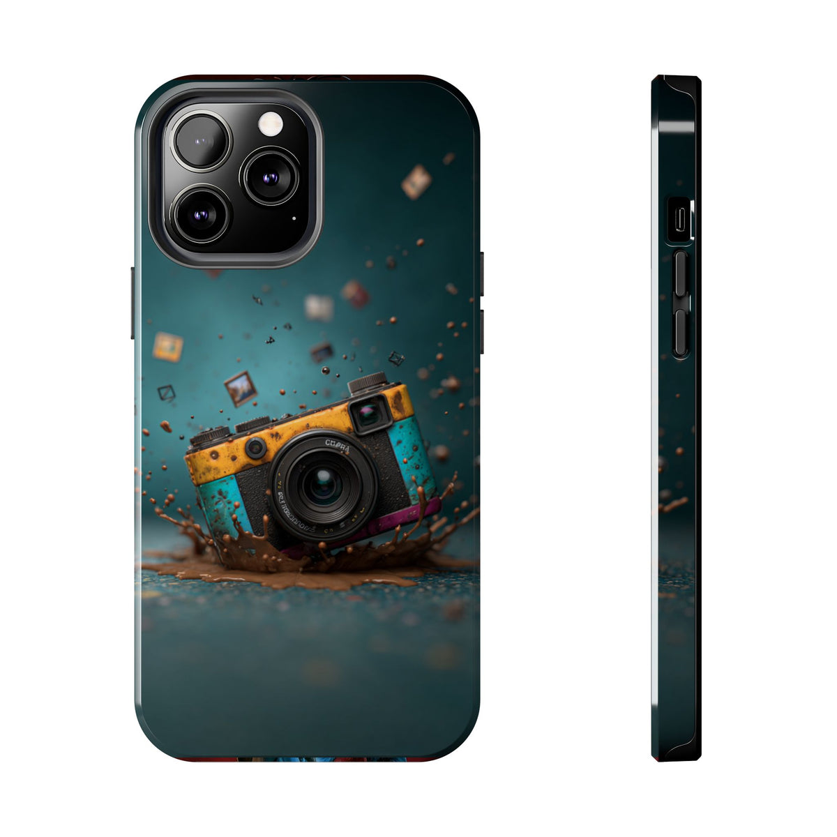 Funda Premium MINUX para iPhone y Samsung Galaxy - Color camera