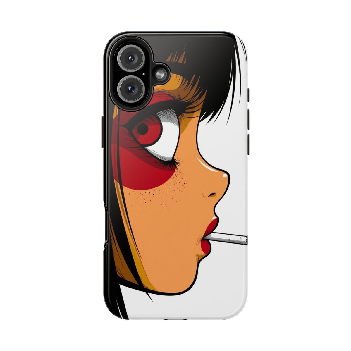 Fundas Premium MINUX para iPhone y Samsung Galaxy - Smoking Side Profile