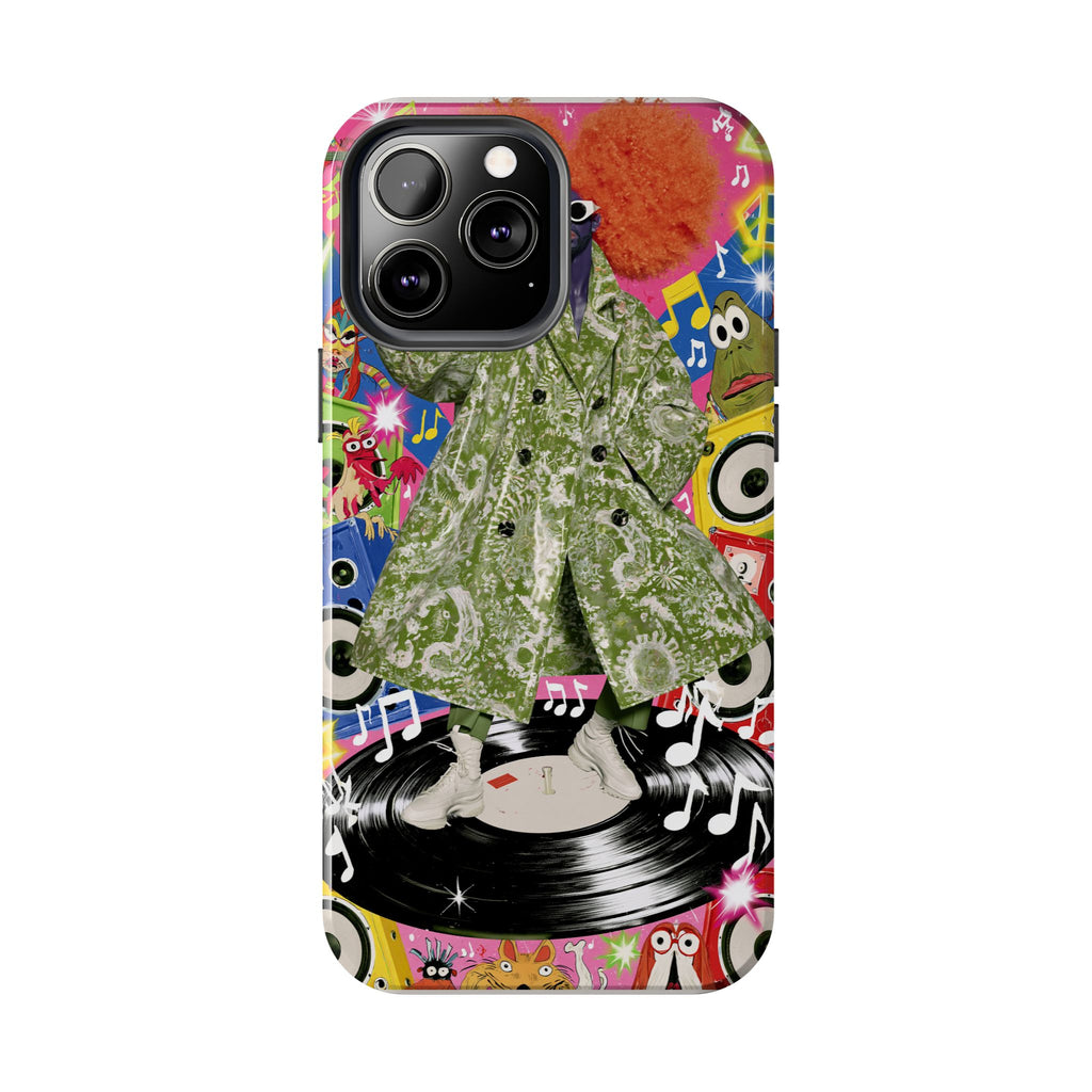 Fundas Premium MINUX para iPhone y Samsung Galaxy - Purple Tech Creature