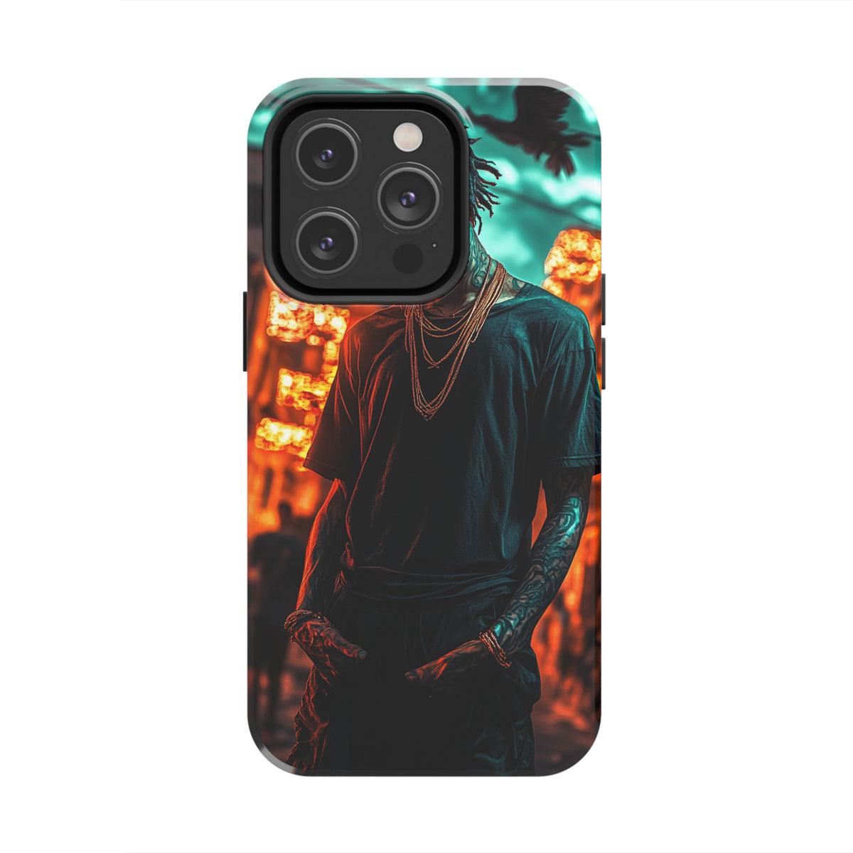 Funda Premium MINUX para iPhone y Samsung Galaxy - Cyber dreads
