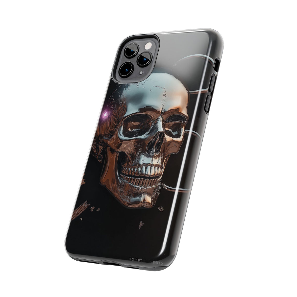 Funda Premium MINUX para iPhone y Samsung Galaxy - Iron Skull 002