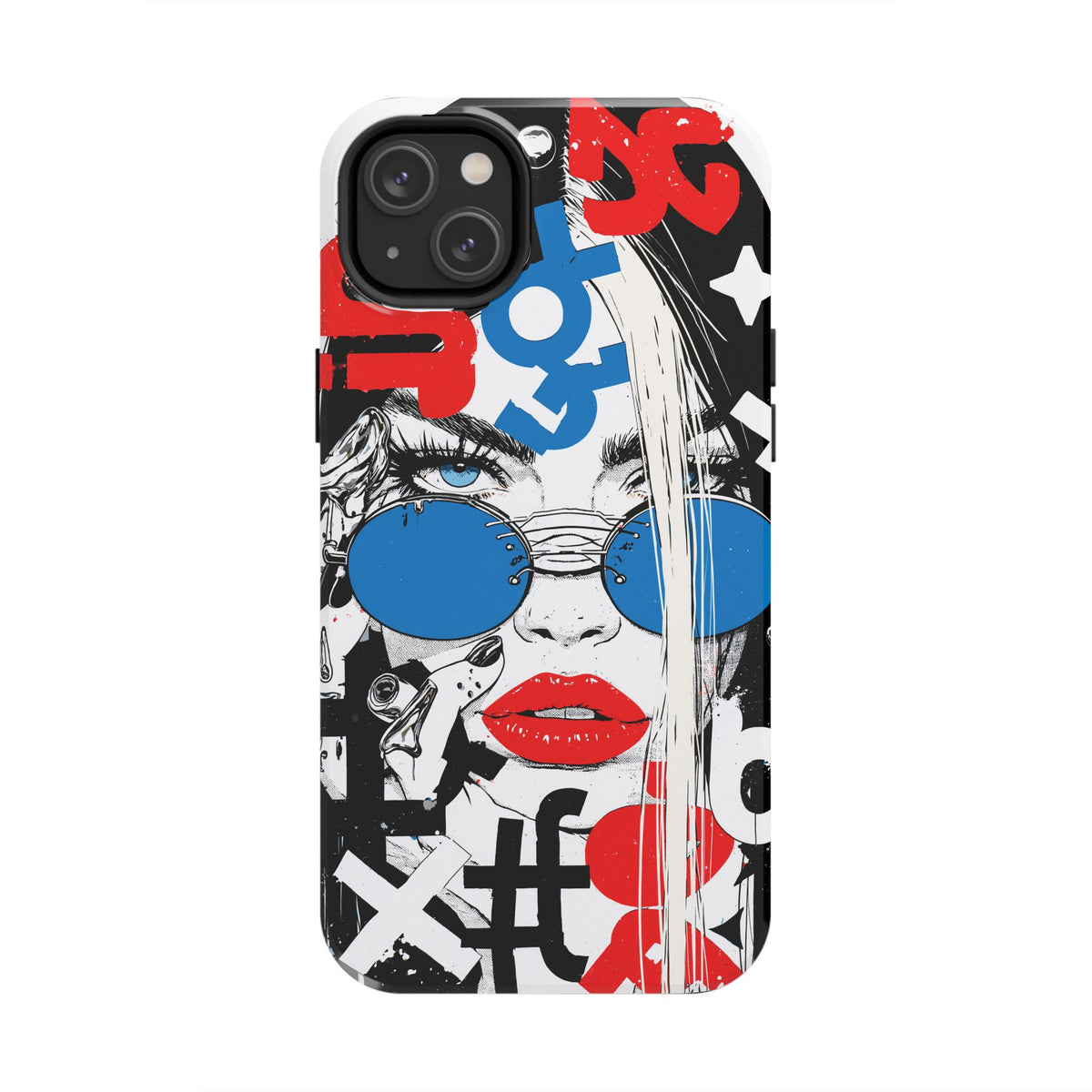 Fundas Premium MINUX para iPhone y Samsung Galaxy - Rebel Pop Portrait