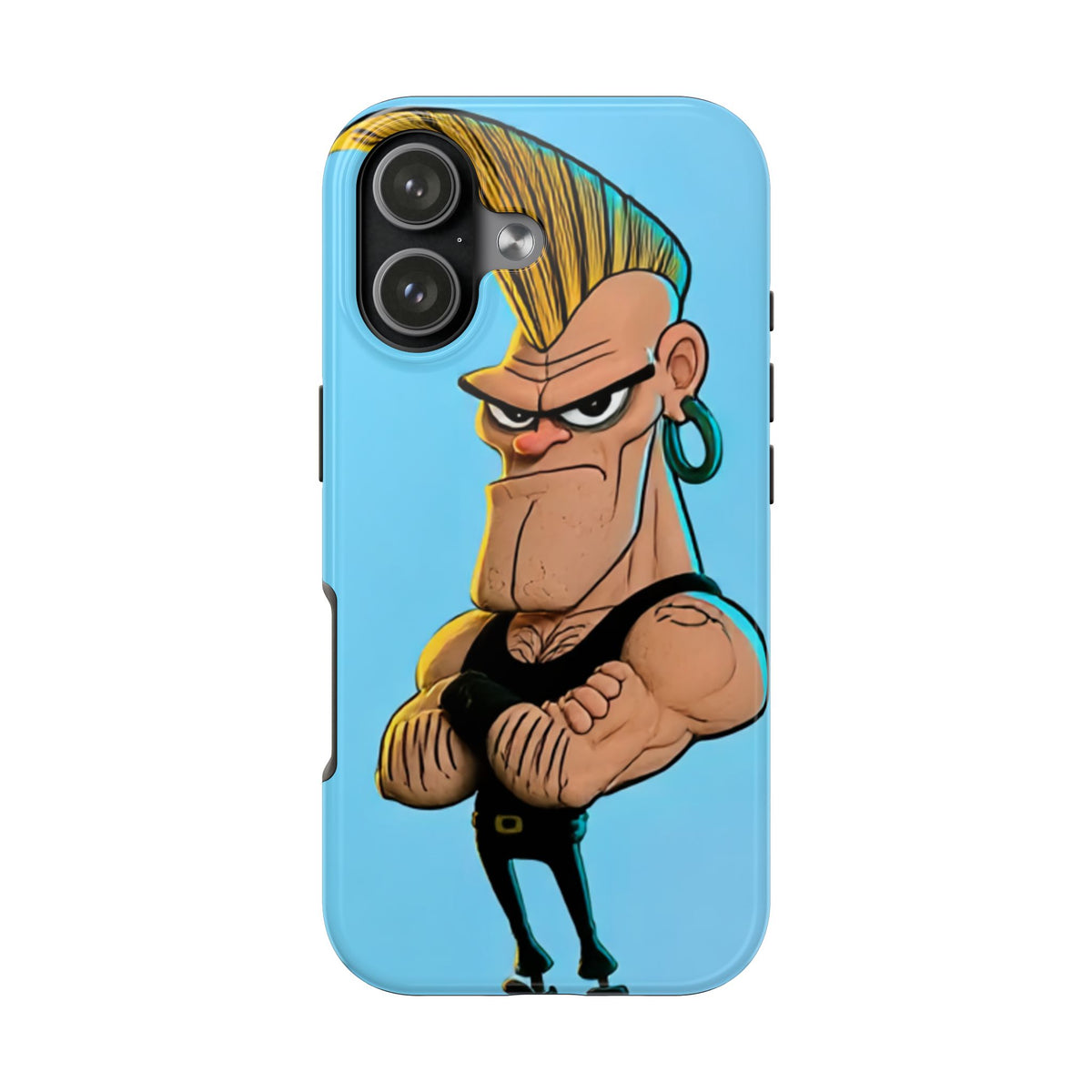 Funda Premium MINUX para iPhone y Samsung Galaxy - Golden Punk