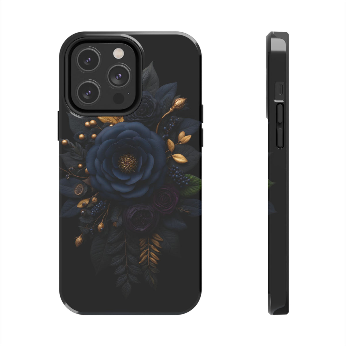 Funda Premium MINUX para iPhone y Samsung Galaxy - Blue Rose