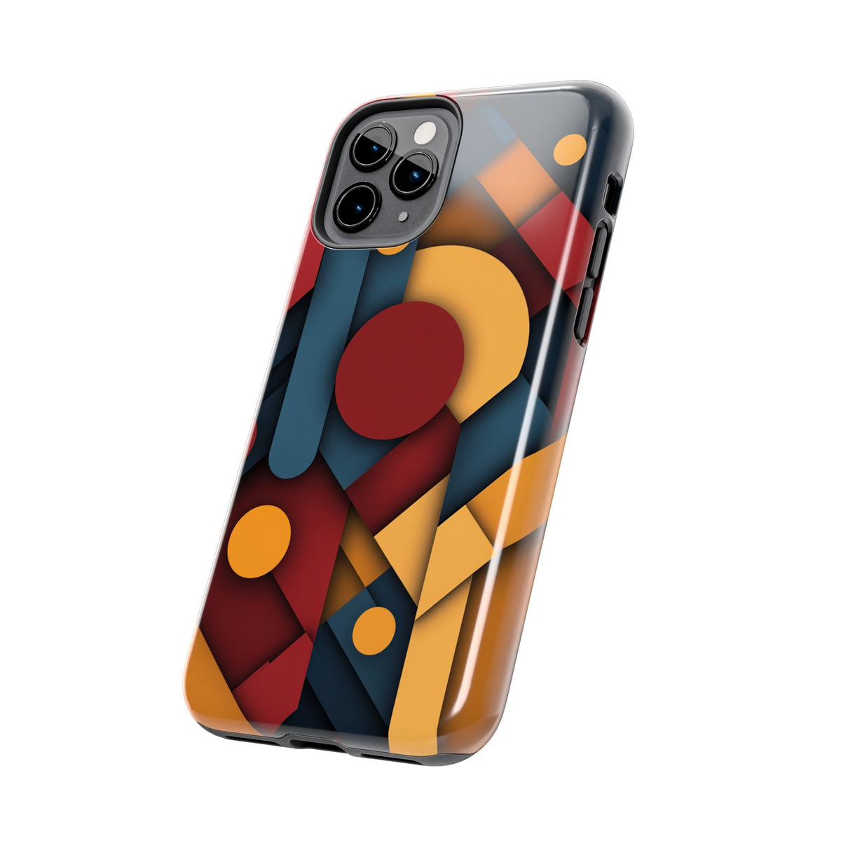 Fundas Premium MINUX para iPhone y Samsung Galaxy - Geometric Pulse