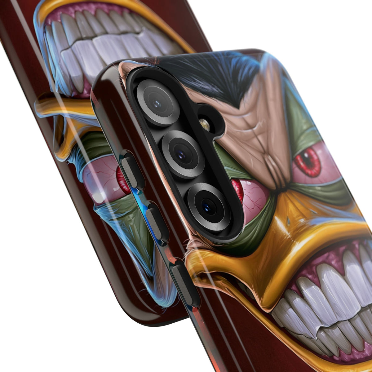 Funda Premium MINUX para iPhone y Samsung Galaxy - 3D Evil Duck 001