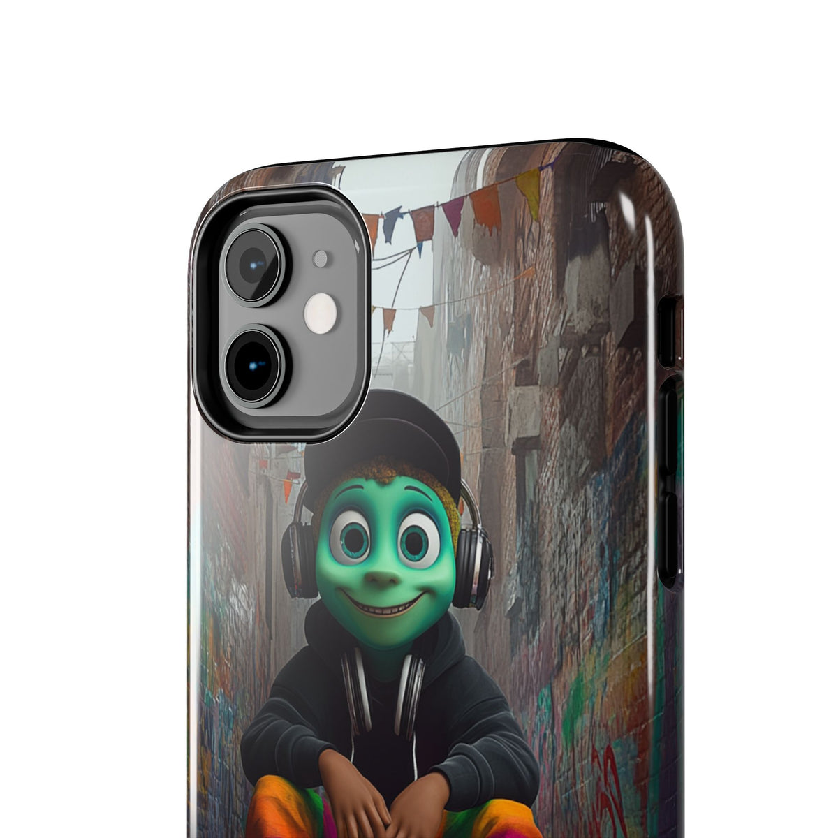 Funda Premium MINUX para iPhone y Samsung Galaxy - Alien Boy