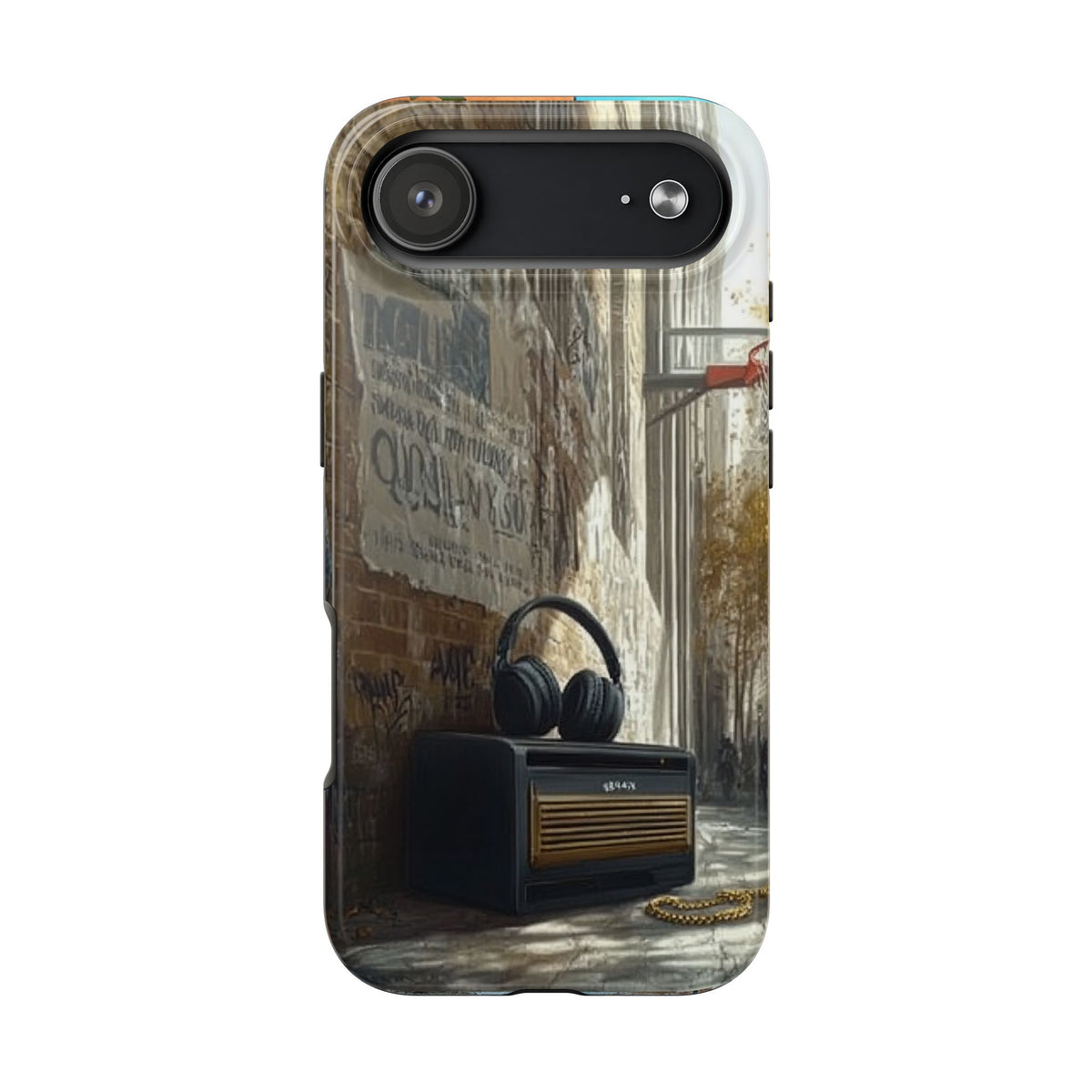 Funda Premium MINUX para iPhone y Samsung Galaxy - Street Radio 002
