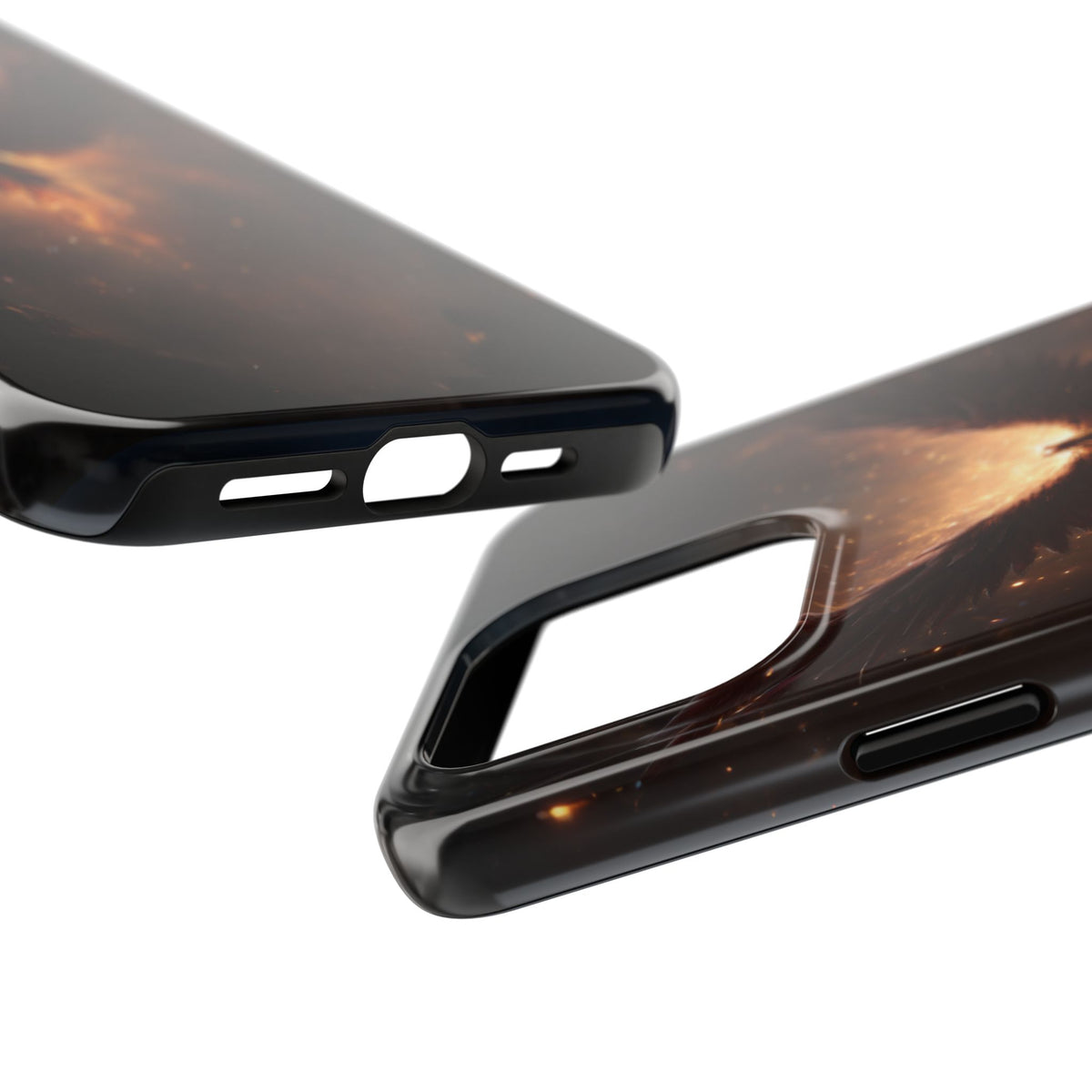 Funda Premium MINUX para iPhone y Samsung Galaxy - Phoenix Rise