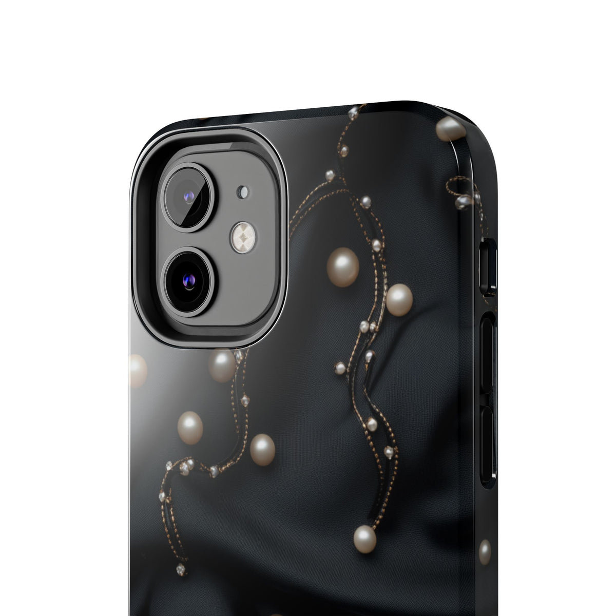 Fundas Premium MINUX para iPhone y Samsung Galaxy - Pearl Chain Velvet