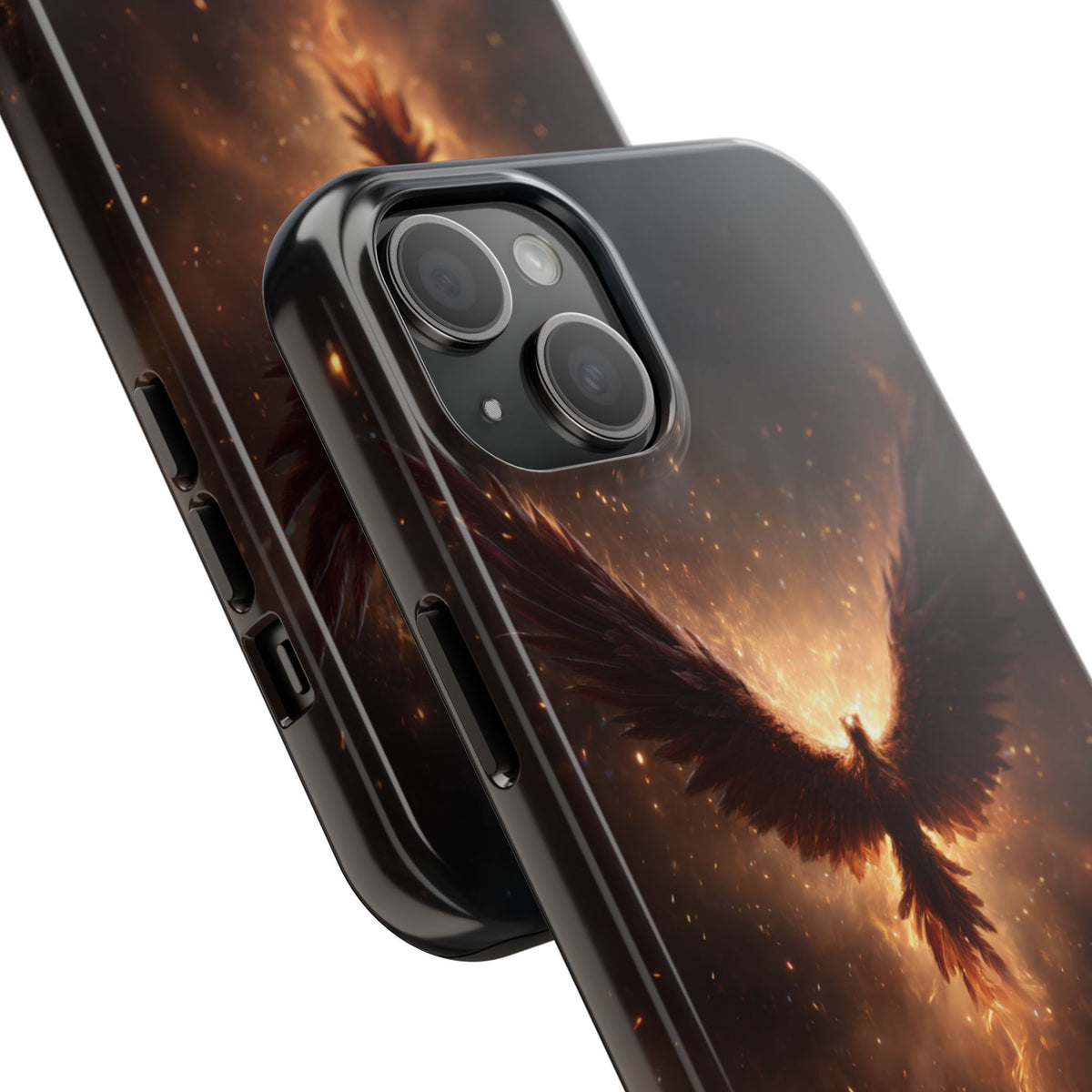 Funda Premium MINUX para iPhone y Samsung Galaxy - Phoenix Rise