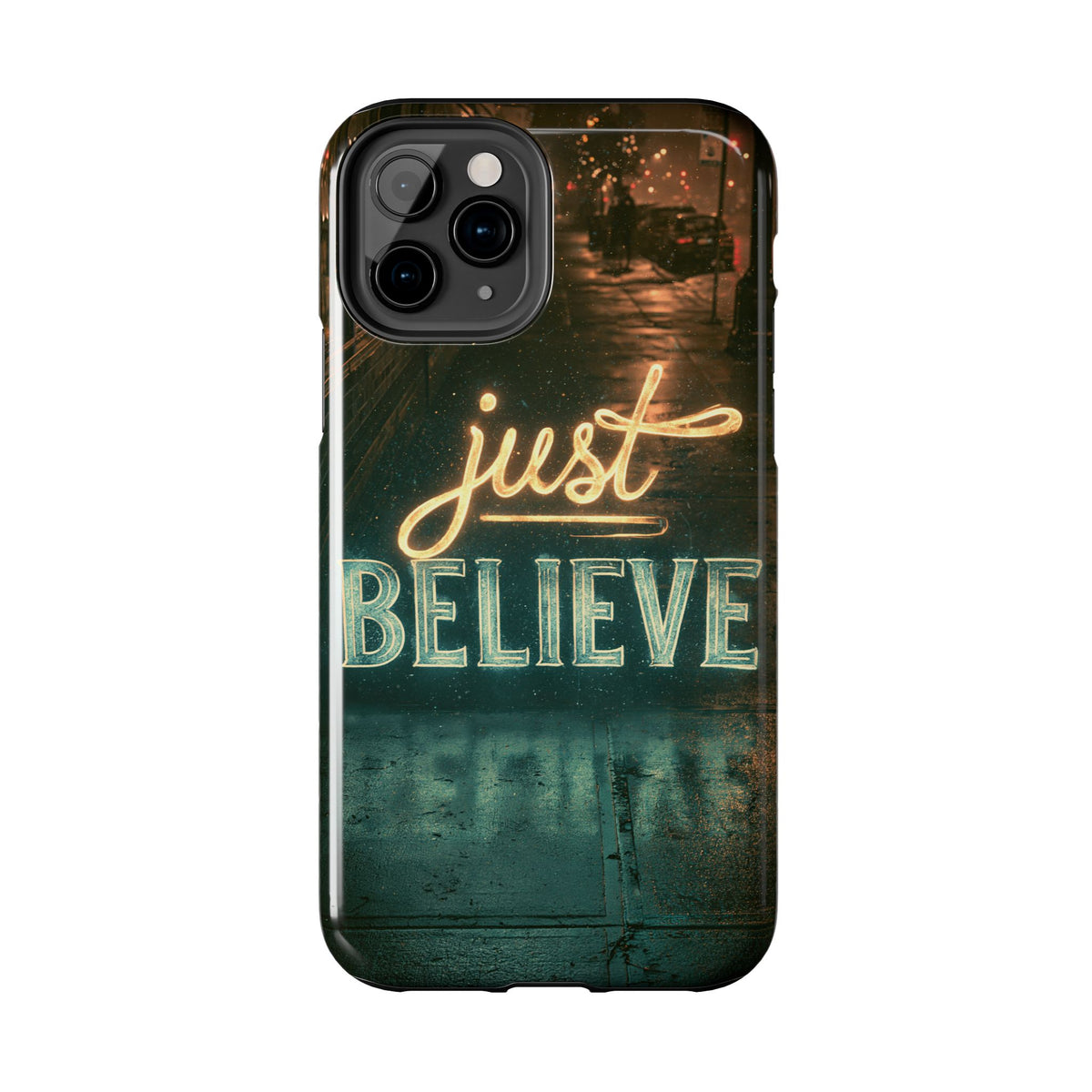 Funda Premium MINUX para iPhone y Samsung Galaxy - Just Believe