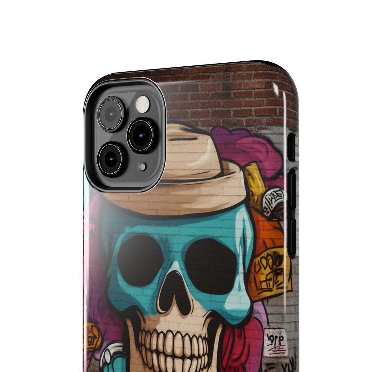 Funda Premium MINUX para iPhone y Samsung Galaxy - Graffiti Skull 002