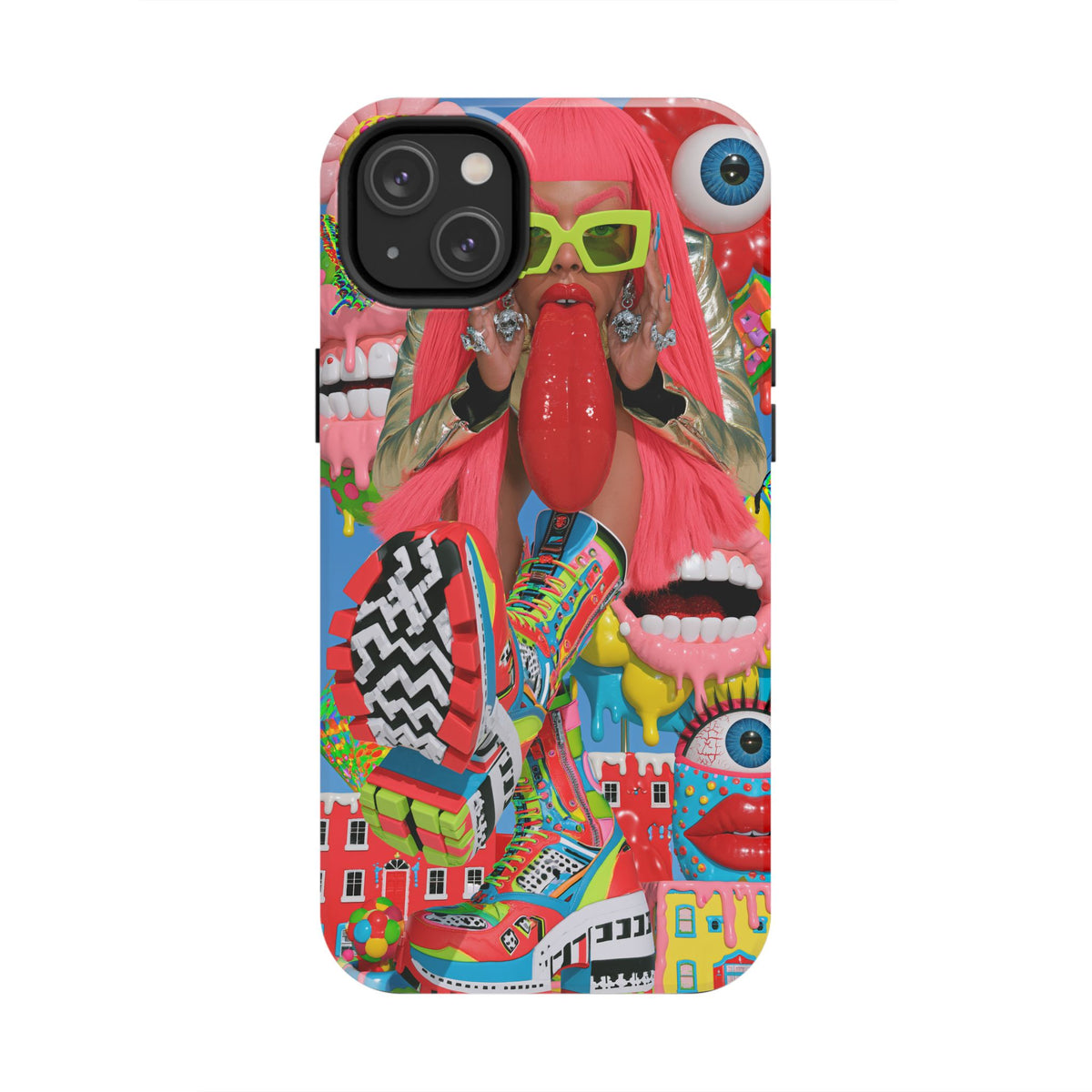 Fundas Premium MINUX para iPhone y Samsung Galaxy - Crimson Dream Creature
