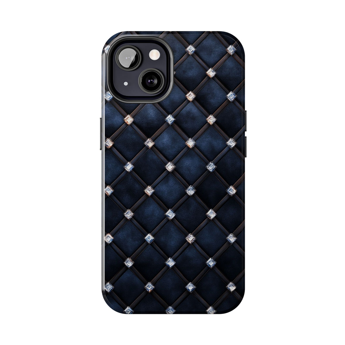 Fundas Premium MINUX para iPhone y Samsung Galaxy - Midnight Diamond Quilt