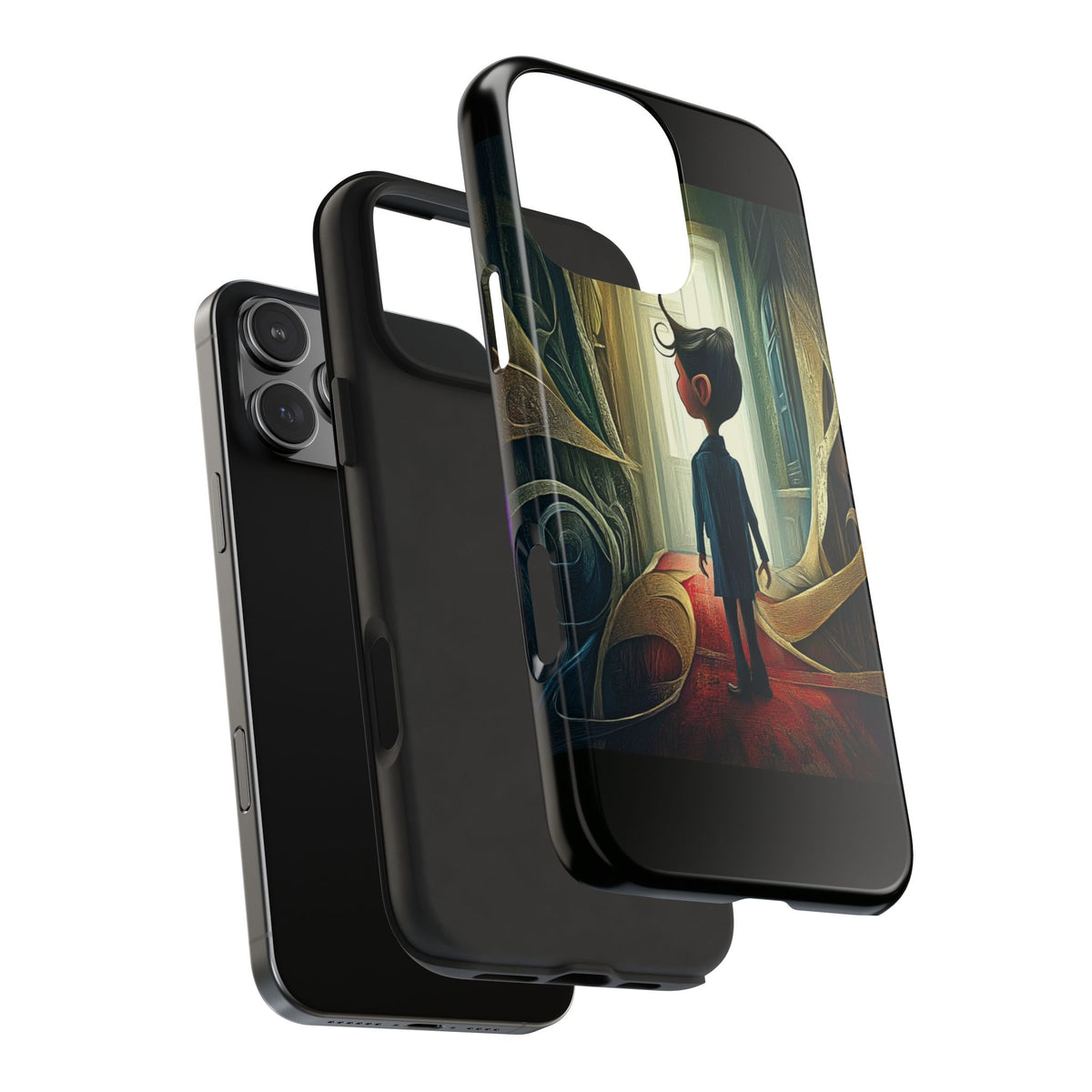 Fundas Premium MINUX para iPhone y Samsung Galaxy - Silent Corridor