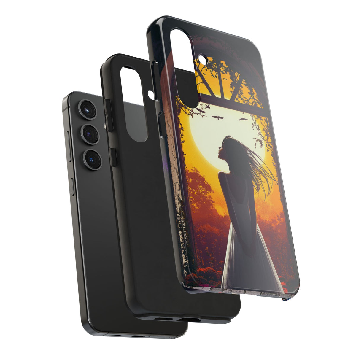 Fundas Premium MINUX para iPhone y Samsung Galaxy - Autumn Window