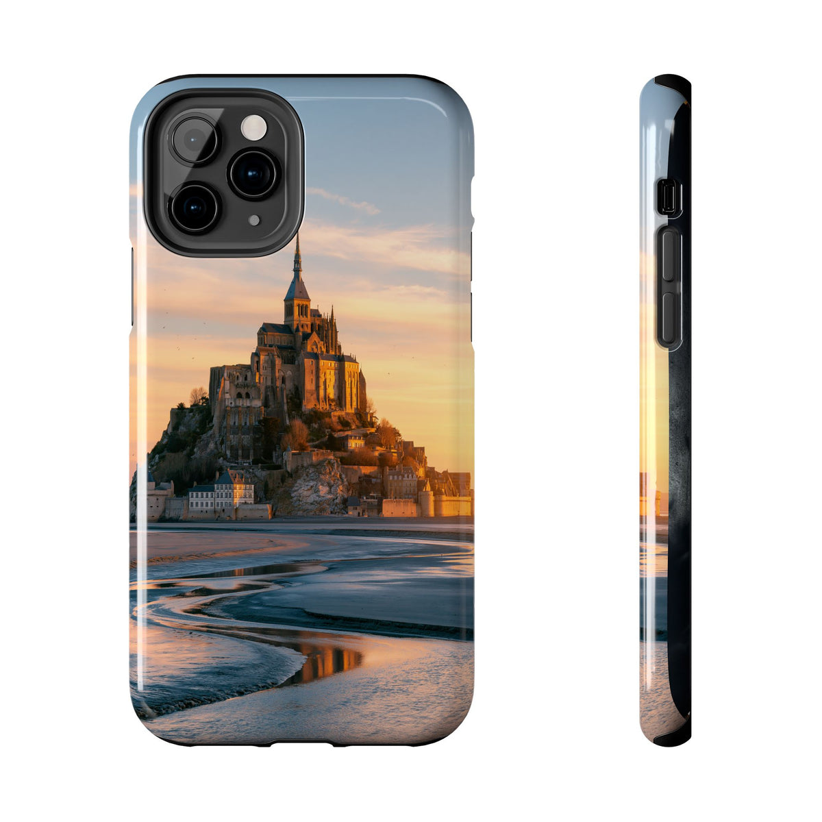 Funda Premium MINUX para iPhone y Samsung Galaxy - Mont Saint-Michel