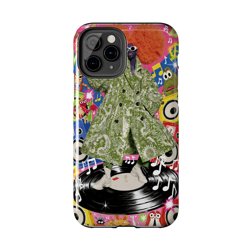 Fundas Premium MINUX para iPhone y Samsung Galaxy - Purple Tech Creature