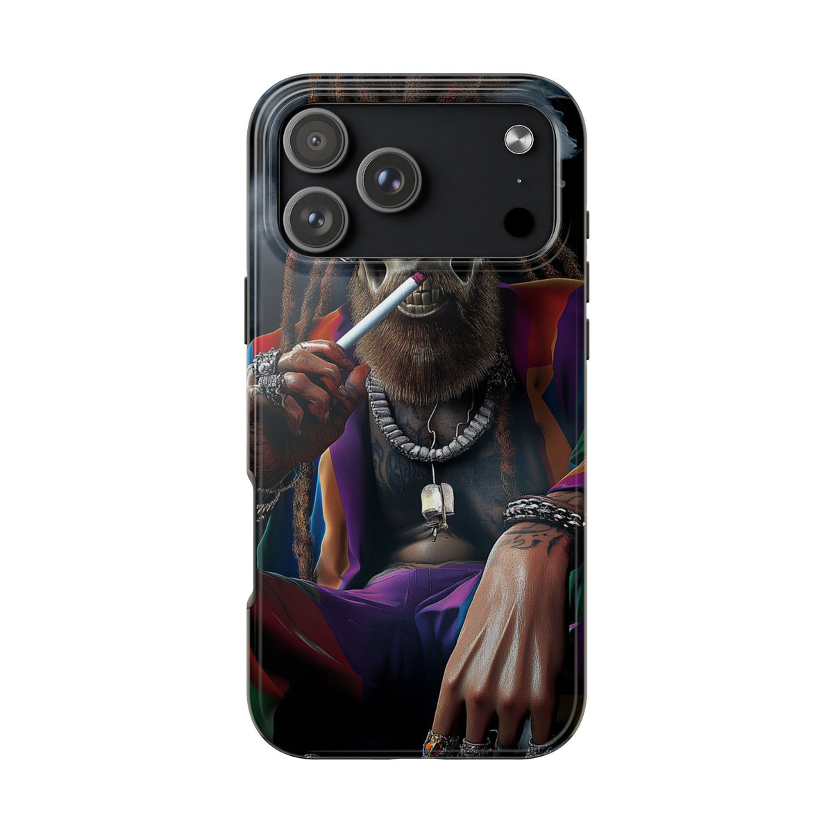 Funda Premium MINUX para iPhone y Samsung Galaxy - Dread Smoke
