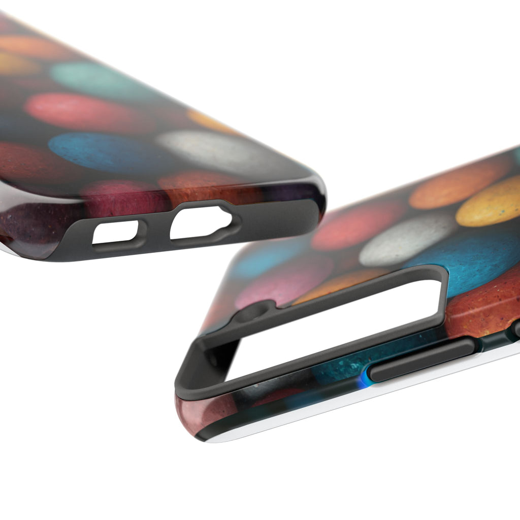Funda Premium MINUX para iPhone y Samsung Galaxy - Colored Balls 001