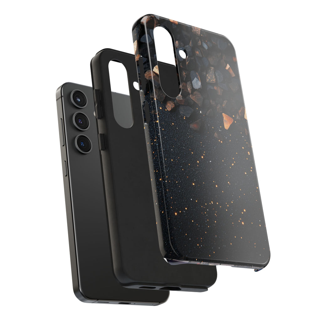 Fundas Premium MINUX para iPhone y Samsung Galaxy - Obsidian Stone Mosaic