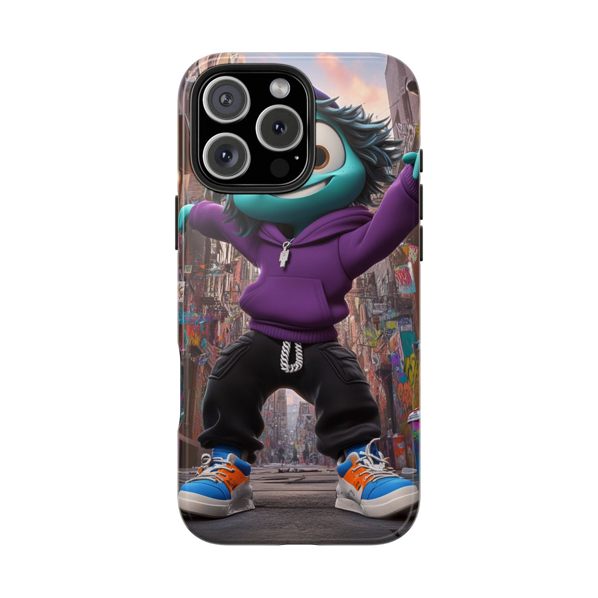 Funda Premium MINUX para iPhone y Samsung Galaxy - Alien Boy 002