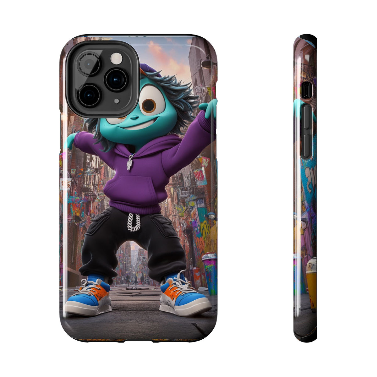 Funda Premium MINUX para iPhone y Samsung Galaxy - Alien Boy 002
