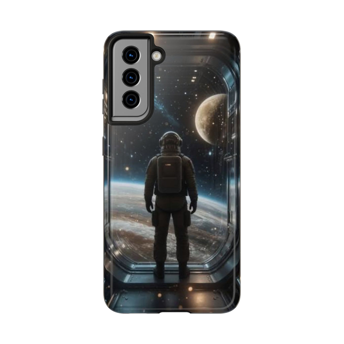 Funda Premium MINUX para iPhone y Samsung Galaxy - Astronaut