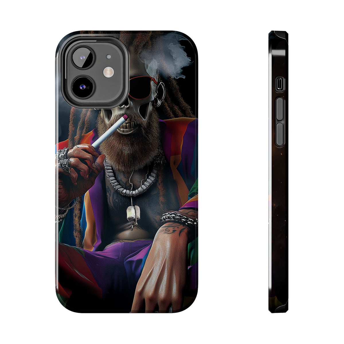 Funda Premium MINUX para iPhone y Samsung Galaxy - Dread Smoke