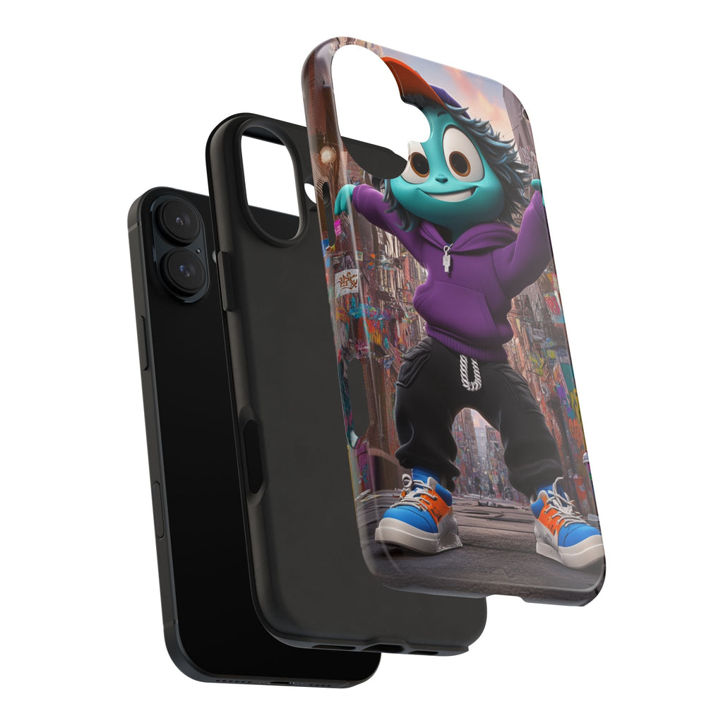 Funda Premium MINUX para iPhone y Samsung Galaxy - Alien Boy 002