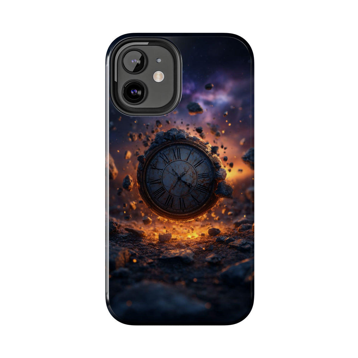 Funda Premium MINUX para iPhone y Samsung Galaxy - Clock