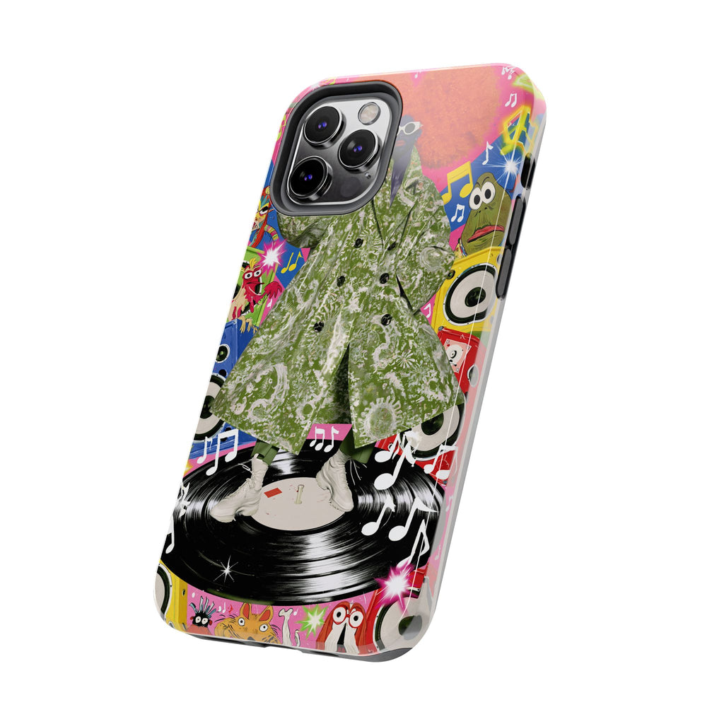 Fundas Premium MINUX para iPhone y Samsung Galaxy - Purple Tech Creature