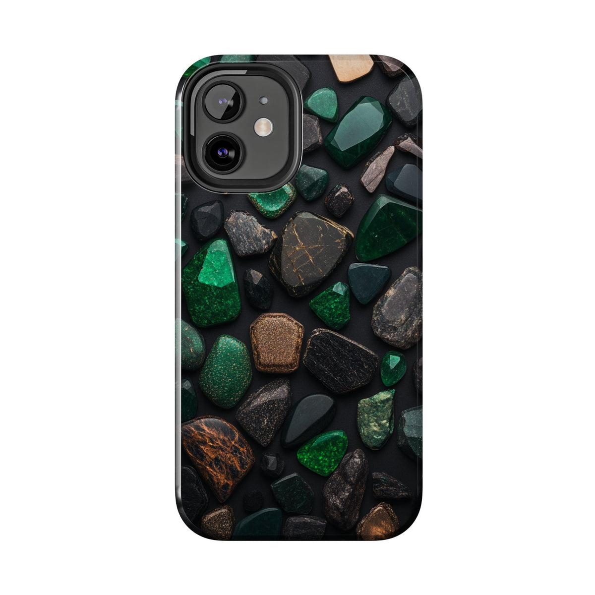 Fundas Premium MINUX para iPhone y Samsung Galaxy - Emerald Stone Mosaic