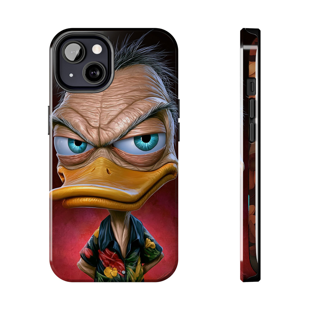 Funda Premium MINUX para iPhone y Samsung Galaxy - 3D Duck face
