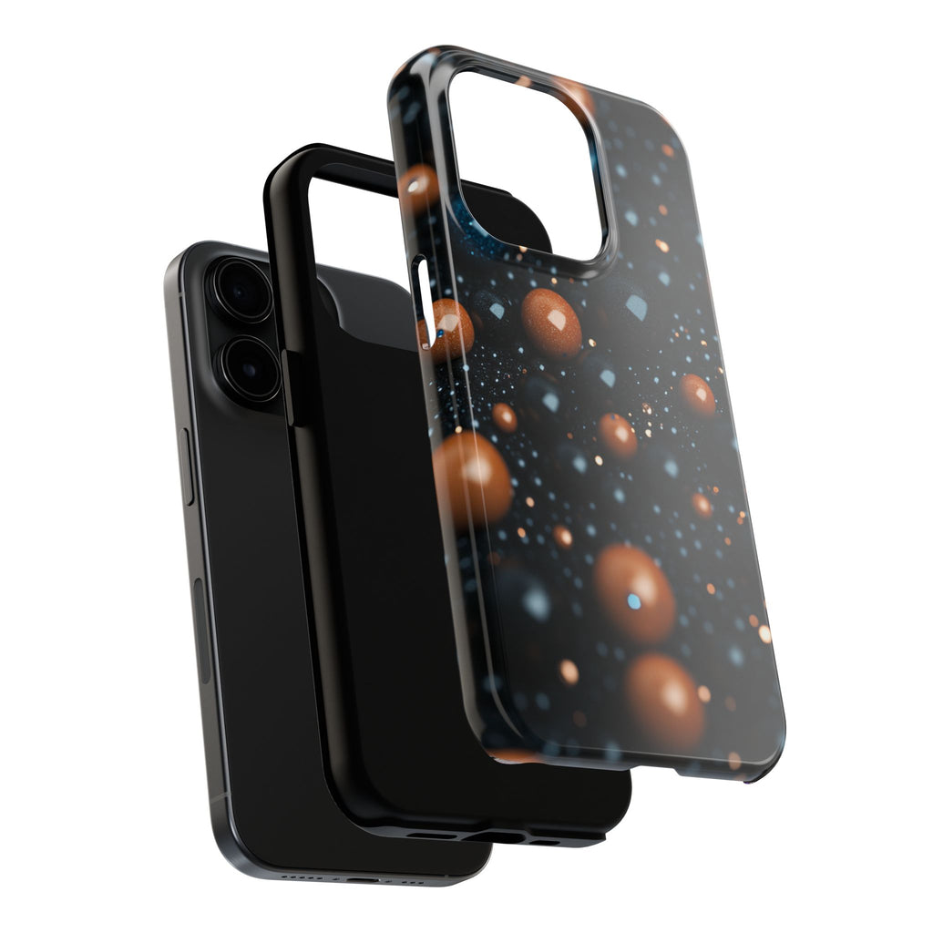 Fundas Premium MINUX para iPhone y Samsung Galaxy - Copper Pearl Constellation