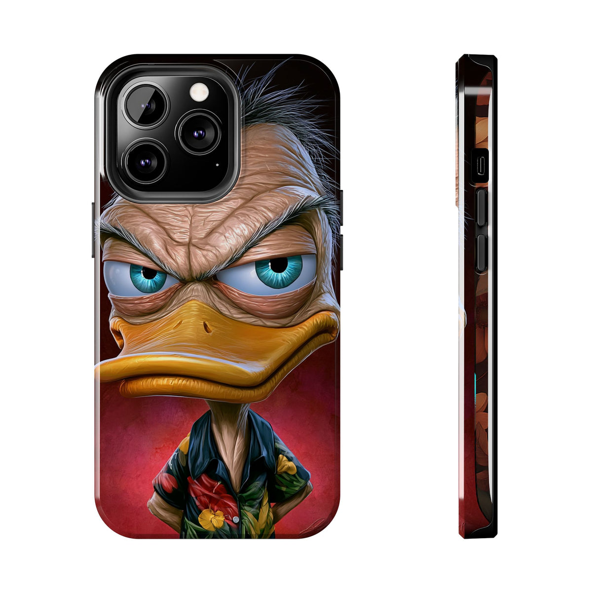 Funda Premium MINUX para iPhone y Samsung Galaxy - 3D Duck face