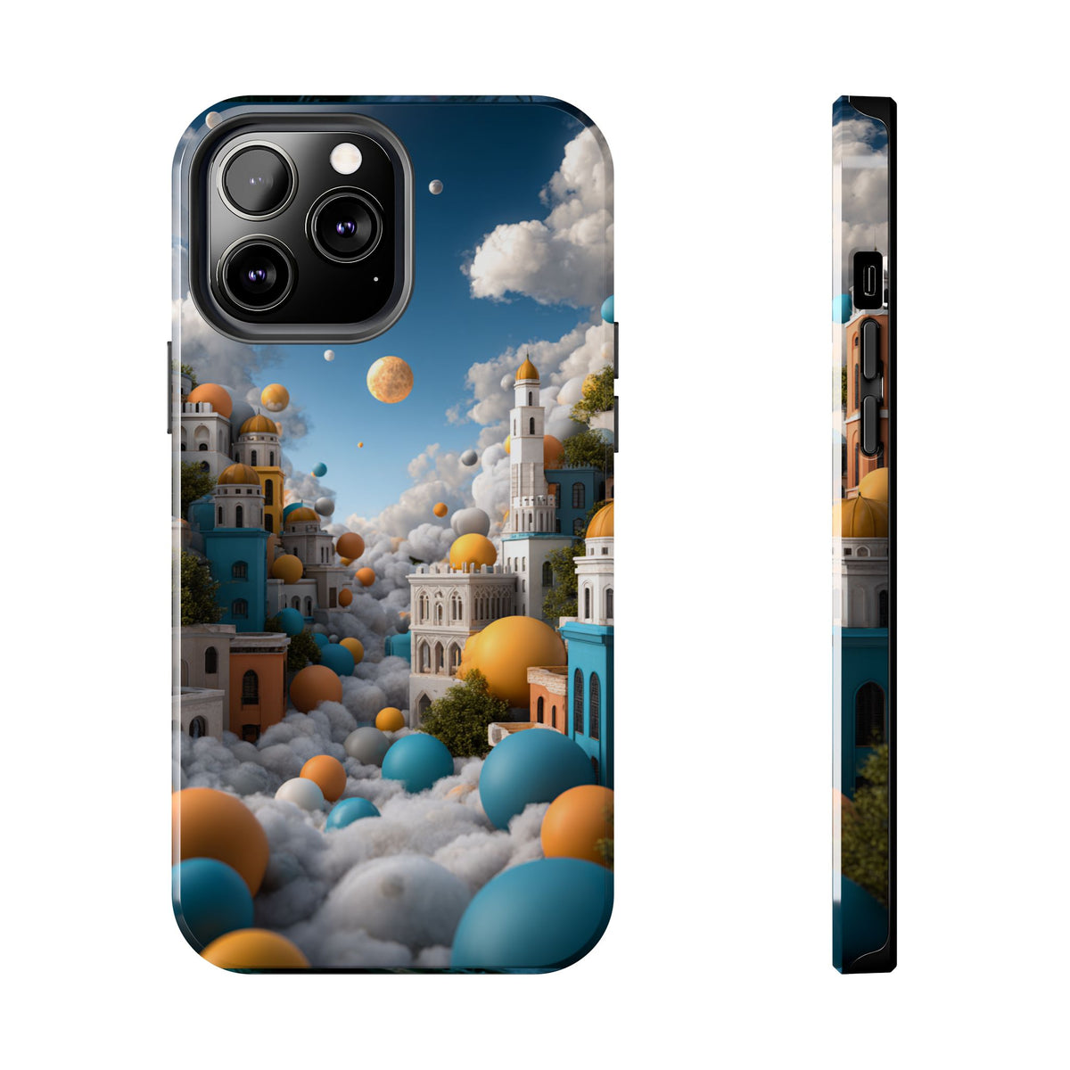 Funda Premium MINUX para iPhone y Samsung Galaxy - Sky