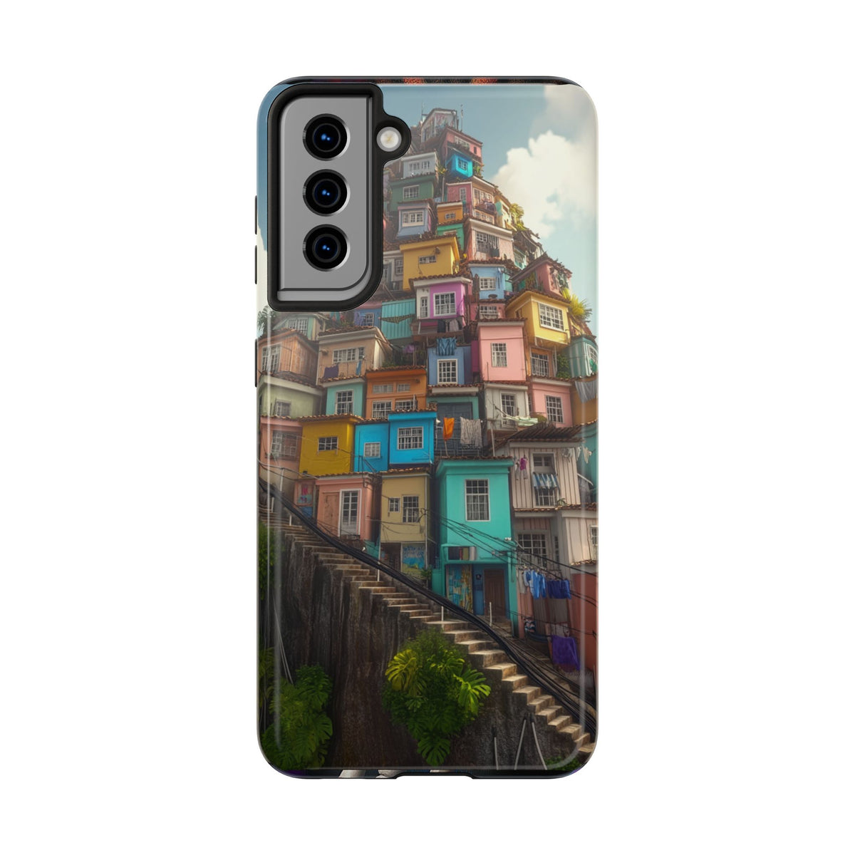 Funda Premium MINUX para iPhone y Samsung Galaxy - Favela 003