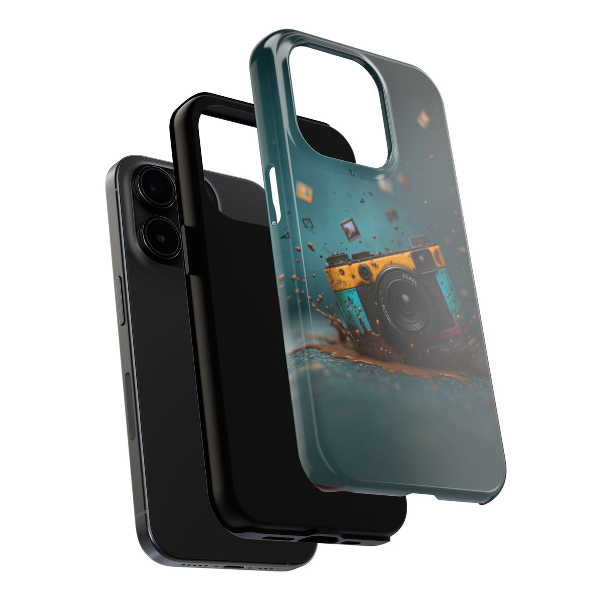 Funda Premium MINUX para iPhone y Samsung Galaxy - Color camera
