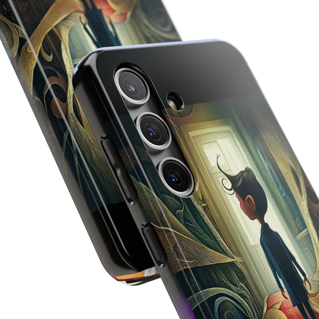 Fundas Premium MINUX para iPhone y Samsung Galaxy - Silent Corridor