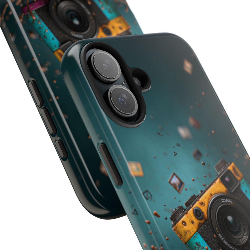 Funda Premium MINUX para iPhone y Samsung Galaxy - Color camera