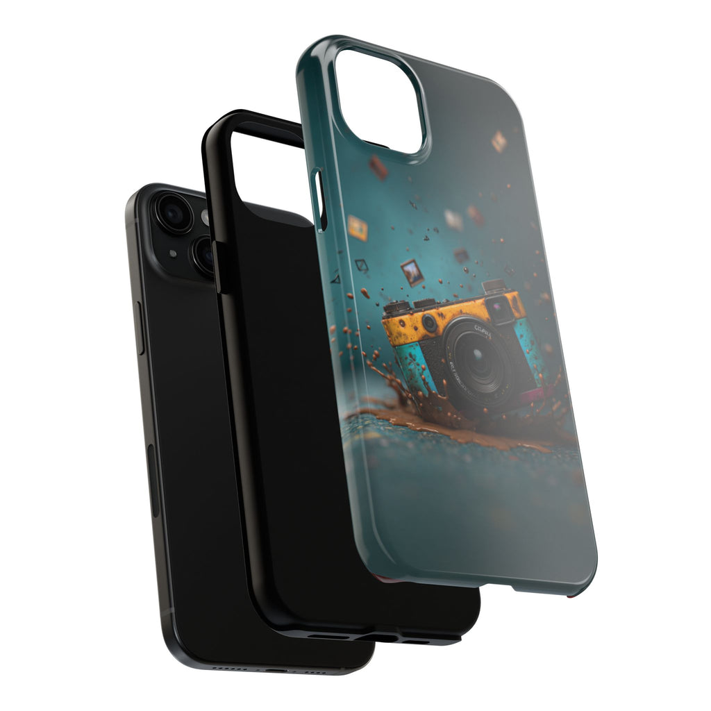 Funda Premium MINUX para iPhone y Samsung Galaxy - Color camera